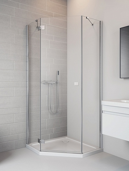 Душевой уголок Radaway Essenza New PTJ 80*80 дверь L